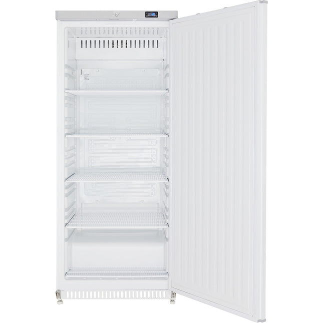 600lt Commercial Refrigerator Upright Cabinet Single Door White |  Dwr600 W