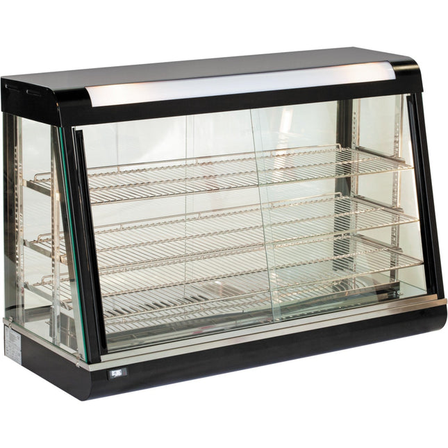Commercial Heated Display Merchandiser 370 Litres Countertop |  Fm48