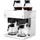 Commercial Twin Filter Coffee Maker Manual Fill 2 Glass Jugs 4 Hotplates |  Rb286 X2