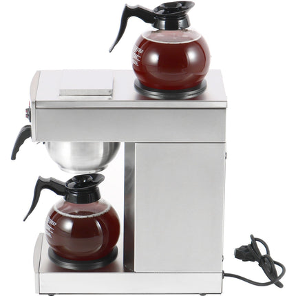 Commercial Filter Coffee Maker Manual Fill 2 Glass Jugs 2 Hotplates |  Rb386