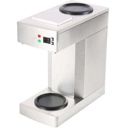 Commercial Filter Coffee Maker Manual Fill 2 Glass Jugs 2 Hotplates |  Rb386