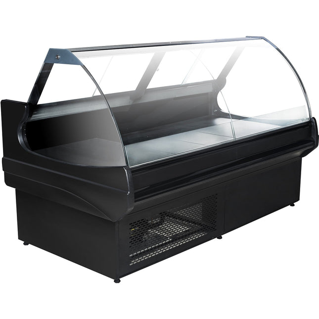 Serve Over Deli Counter Curved Glass Front Width 2600mm |  Kscp2611 Rca