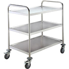 Commercial Stainless Steel Service Trolley 3 Tier 1000x600x940mm |  Vs3 R106