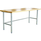 Bakery Work Table Wood Top 1800x600x900mm |  Rwtg600 X1800