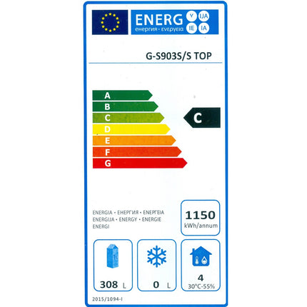 Refrigerated Counter 3 Doors |  Ths903 S/Stop