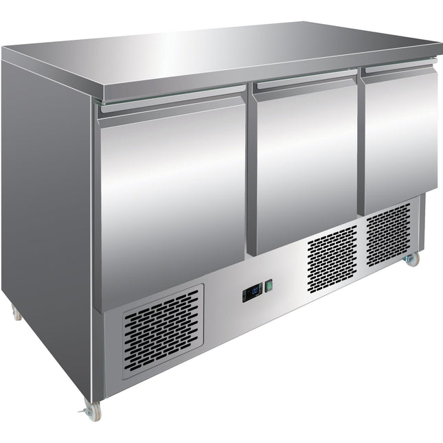 Refrigerated Counter 3 Doors |  Ths903 S/Stop