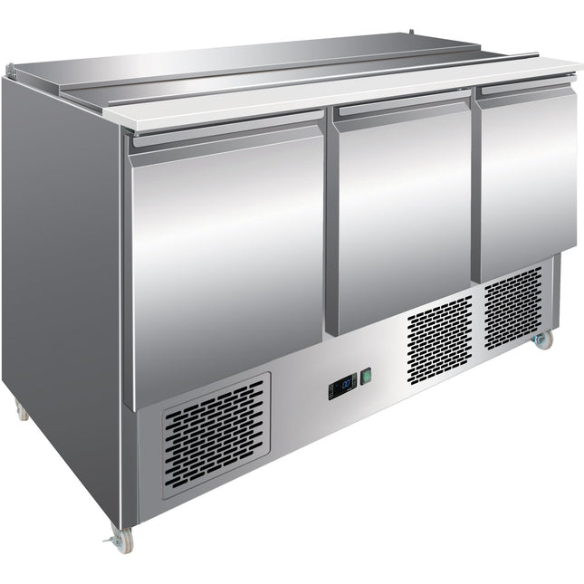 Saladette Open Top 3 Doors |  Ths903