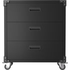 Professional Black 3 Drawer Steel Tool Cabinet 800x420x900mm |  Sart218
