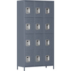 Commercial Grey 12 Door Locker 900x400x1830mm |  Sart242