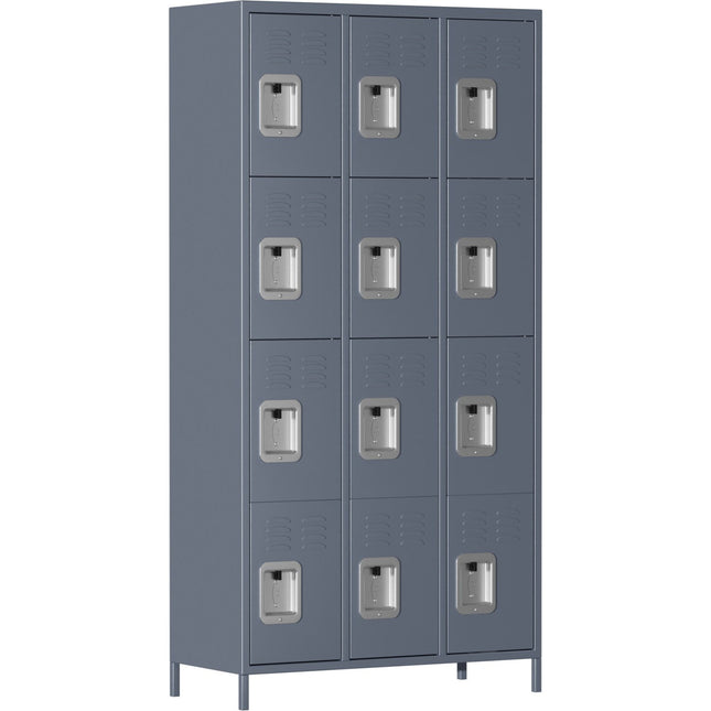 Commercial Grey 12 Door Locker 900x400x1830mm |  Sart242
