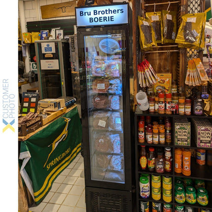 Commercial Display Freezer Upright 105 Litres Hinged Glass Door Led Canopy Black |  Sd105 B