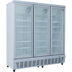 Commercial Display Freezer 1496 Litres Upright 3 Glass Doors Ventilated Cooling 1830x730x2020mm | Sdt1500