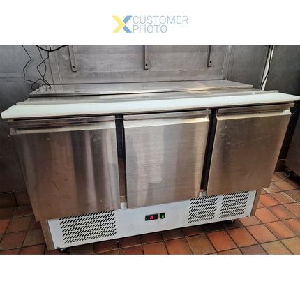 Saladette Open Top 3 Doors |  Ths903