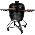 26&Quot; Ceramic Kamado Bbq Grill Egg Xl Black |  Se26