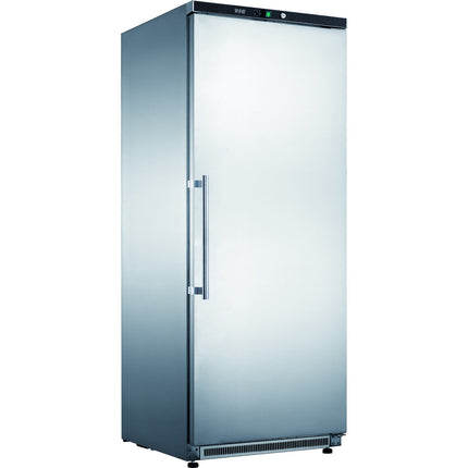 600lt Commercial Refrigerator Stainless Steel Upright Cabinet Single Door Ventilated Cooling | Sr600