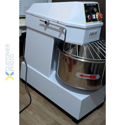 Professional Spiral Dough Mixer 20 Litres Fixed Head Fixed Bowl 2 Speeds 230 V/1 Phase |  Sh20