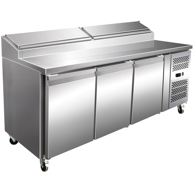 Preparation Counter 3 Doors 8x Gn1/3 1795x700x1085mm |  Sh37