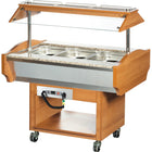 Hot Salad Bar 3x Gn1/1 Walnut |  Shbm3 C