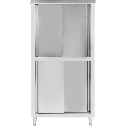 Commercial Stainless Steel High Storage Cabinet 4 Shelf 800x600x1800mm |  Shc8060