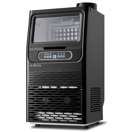 Commercial Countertop Ice Cube Maker 30kg/24h With 5kg Storage Bin 350x335x665mm | Skfat70 Ft