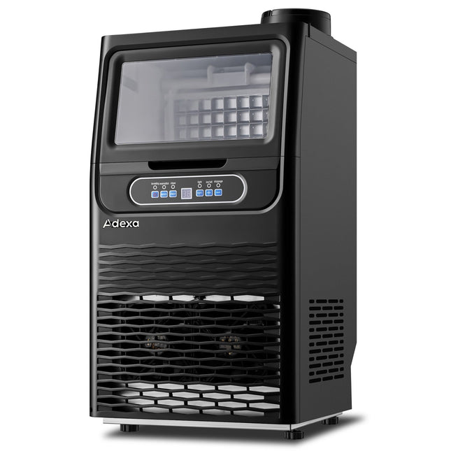 Commercial Countertop Ice Cube Maker 30kg/24h With 5kg Storage Bin 350x335x665mm | Skfat70 Ft