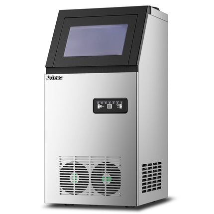 Commercial Countertop Ice Cube Maker 40kg/24h With 11kg Storage Bin 355x430x750mm | Skfb90 Ft