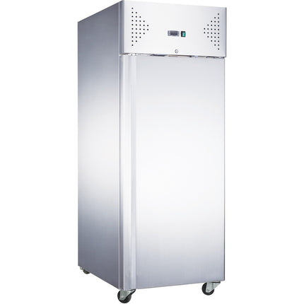 Commercial Freezer Stainless Steel Upright Cabinet 450 L 3 Shelves Single Door Static Cooling | Thl400 Bt