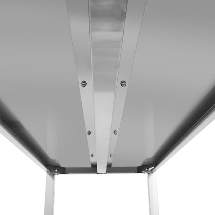 Commercial Shelving Unit 4 Tier Board Stainless Steel 1200x500x1500mm |  Ssb12050