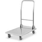 Platform Trolley Stainless Steel 800kg Folding Handle 1100x600x1060mm |  St047 C