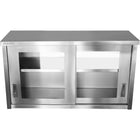 Commercial Wall Cabinet Cupboard Glass Doors Stainless Steel 1200x400x650mm |  Swcgd120402