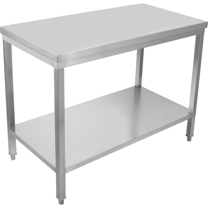 Professional Work Table Stainless Steel Undershelf 1800x700x900mm | Swt70180