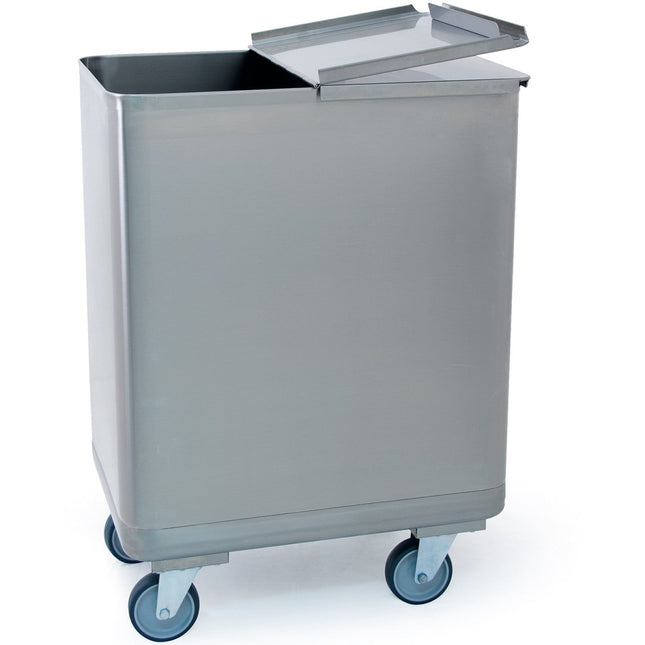 Catering Ingredient Bin Trolley Stainless Steel 120 Litres |  Aer47