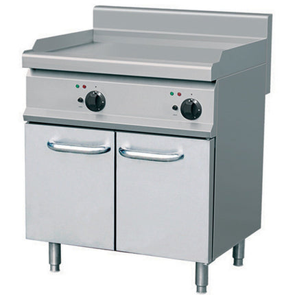 Professional Griddle Electric On Cabinet Base 7.5k W Smooth |  The7 Fm8 M2 A