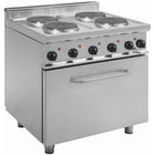 Professional Electric Range Oven 4 Plates 9.2k W Electric Oven 4.8k W |  The7 P4 Meo