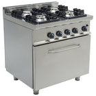Professional Gas Range 4 Burners 20k W Gas Oven 5.8k W |  Thg7 F4 Pwfg1