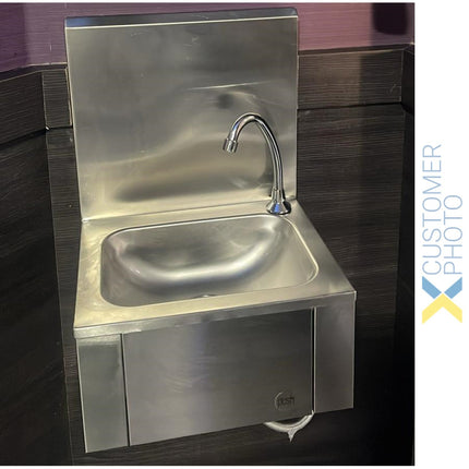 Commercial Hand Wash Sink Stainless Steel Knee Control Stainless Steel |  Thhwr43