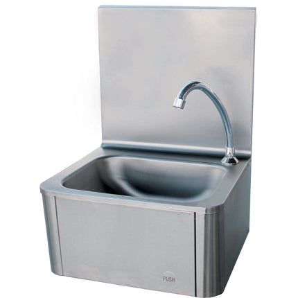 Commercial Hand Wash Sink Stainless Steel Knee Control Stainless Steel |  Thhwr43