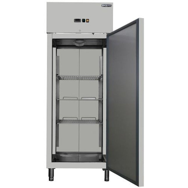 Commercial Refrigerator Stainless Steel Upright Cabinet 450 L 3 Shelves Single Door Static Cooling |  Thl400 Tn