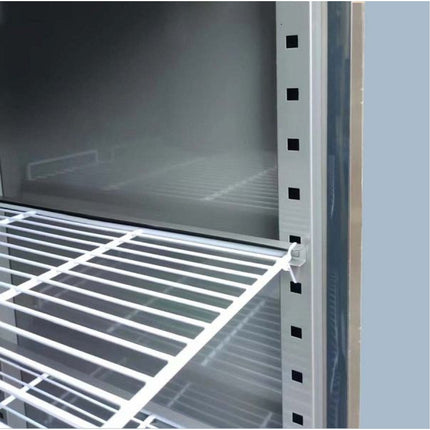Commercial Refrigerator Stainless Steel Upright Cabinet 450 L 3 Shelves Single Door Static Cooling |  Thl400 Tn