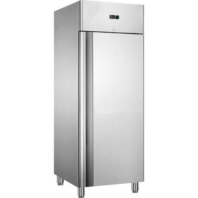 Commercial Refrigerator Stainless Steel Upright Cabinet 450 L 3 Shelves Single Door Static Cooling |  Thl400 Tn