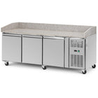 Pizza Counter 3 Doors Granite Top Depth 800mm |  Thpz3600 Tn