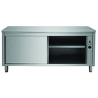 Professional Heated Cupboard Stainless Steel Sliding Doors Width 1600mm Depth 700mm |  Thwsr167