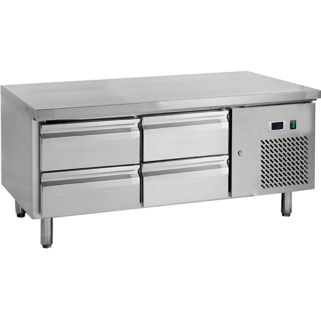 Low Refrigerated Counter 2 Drawers 2 Doors Depth 700mm |  Ugn3110 Tn