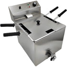 Commercial Pasta Boiler Electric 4 Baskets 12 Litres 3k W Drain Tap |  Vapc4