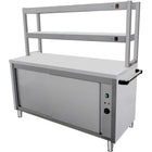 Commercial Bain Marie With 2 Layer Heated Gantry Warmer 1500x600x1500mm | Vmgn4 A2 H