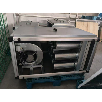 Industrial Exhaust Air Purification Unit With Motor And Carbon Filters And Noise Insulation 1500×800×800mm | Vofp750