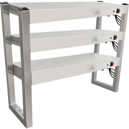 Commercial Quartz Lamp Heating Gantry Three Tiers 1800x300x975mm | Vst183 H