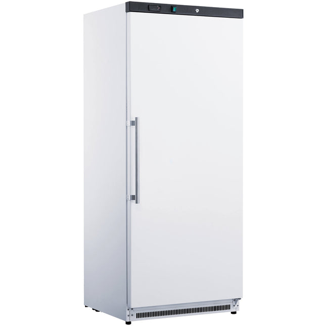 600lt Commercial Refrigerator Upright Cabinet White Single Door Ventilated Cooling | Wr600