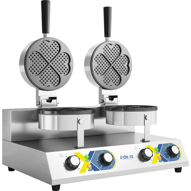Commercial Waffle Maker Double Round |  Wf2207 D