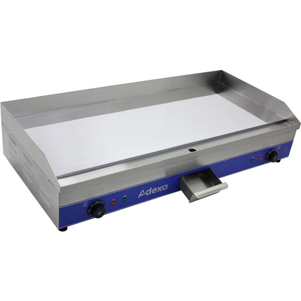 Commercial Electric Griddle Mirror Plate 2 Zone 6k W Table Top |  Wg1000 Sd